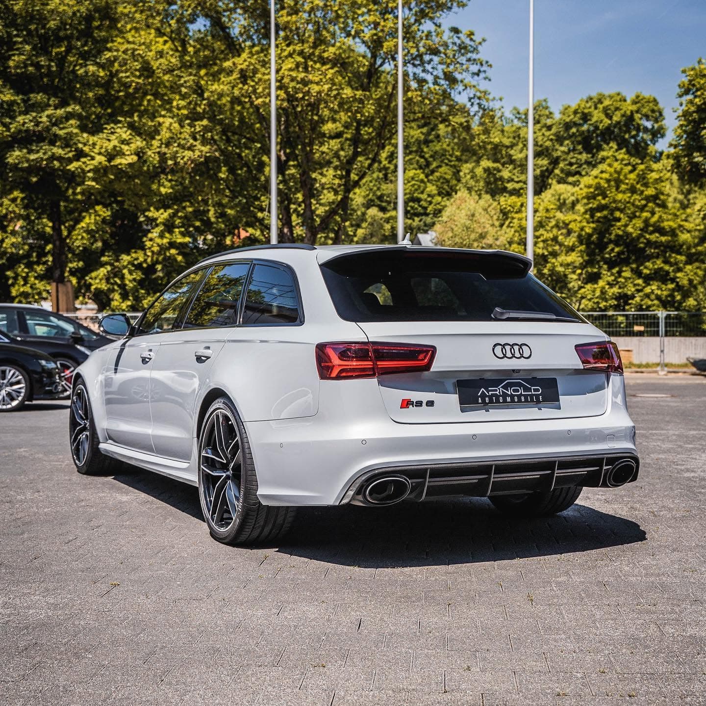 Audi RS 6 Avant, Frontansicht schräg von links